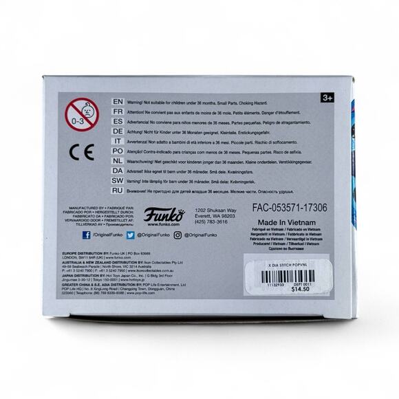 Funko Pop Unopened Stitch 159 Diamond Collection Hot Topic Exclusive Disney - Picture 5 of 6